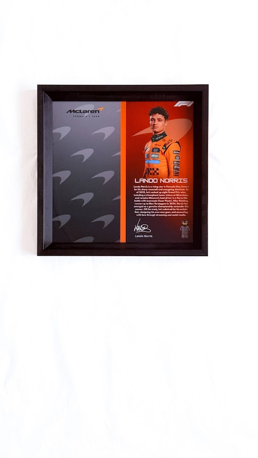 McLaren F1 Designer Display Case - Premium Collectible Frame 28.5cm x 28.5cm